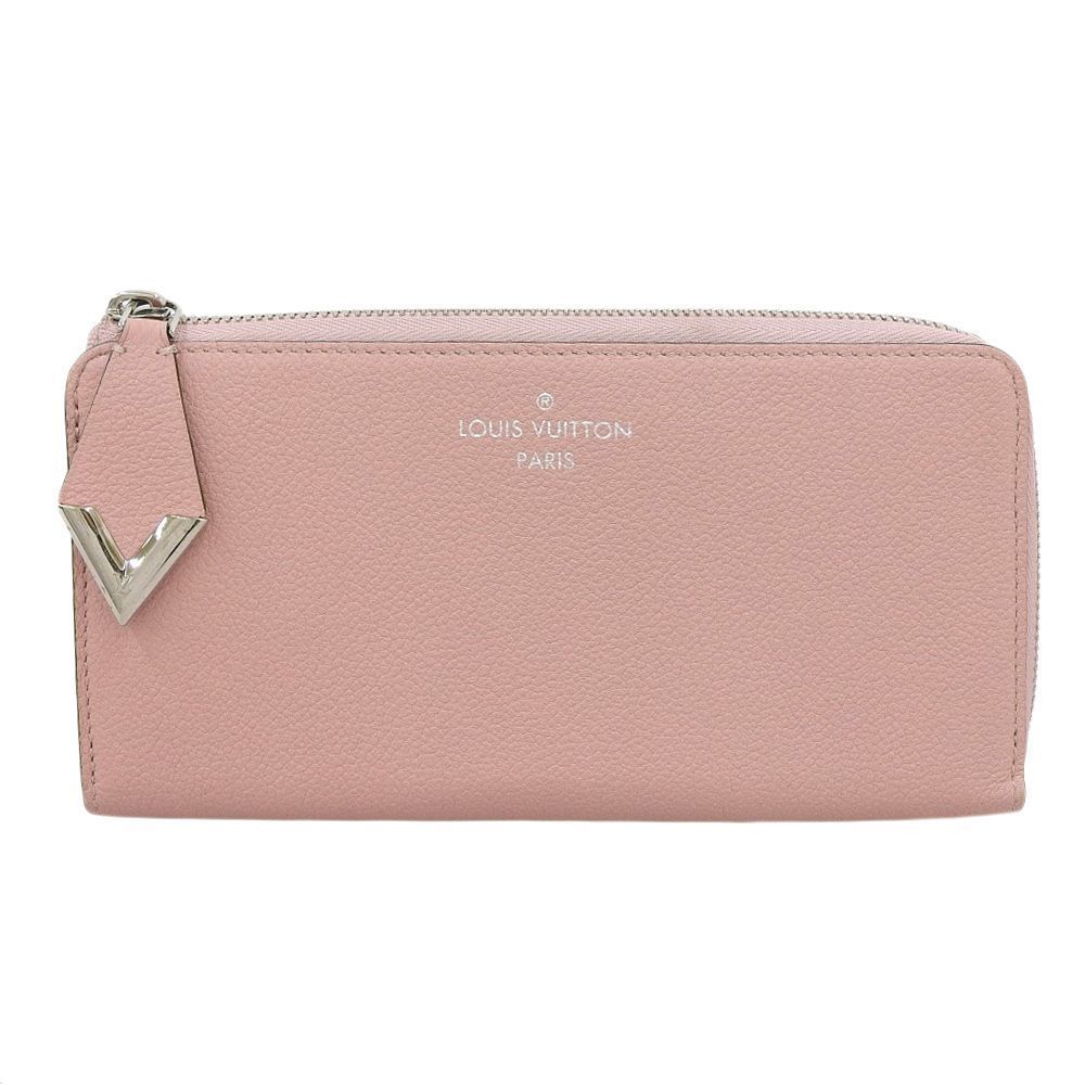 Portefeuille Comet Parnacea L-shaped Zipper Wallet Leather Magnolia Long Wallet